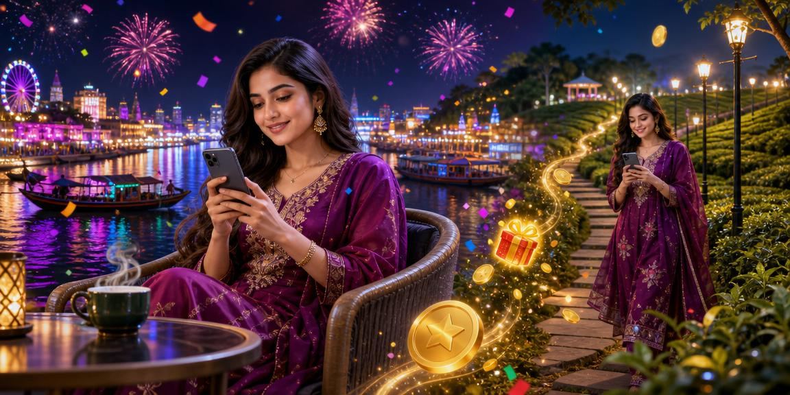 বরিশালের চা বাগানে wr1300 রামি গেম প্রোমোশনে অংশ নিচ্ছেন একজন খেলোয়াড়