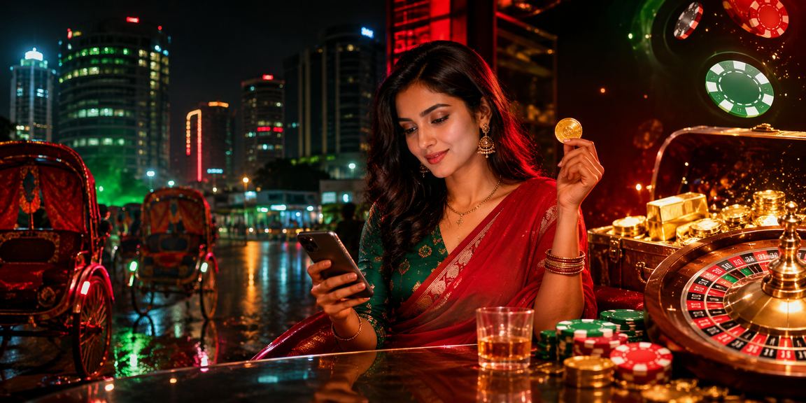ঢাকায় মোবাইলে লাইভ ক্যাসিনো লাল সবুজ wr1300 হাই রোলার